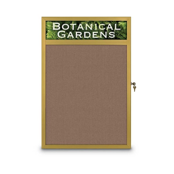 Open Faced Traditional Corkboard, 60x48"